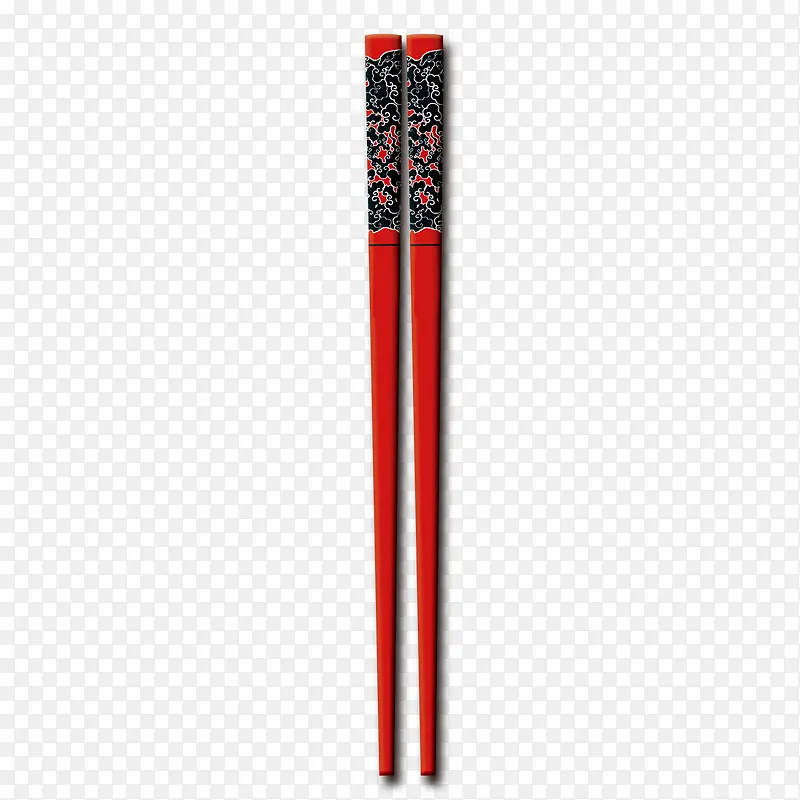 民族花纹筷子