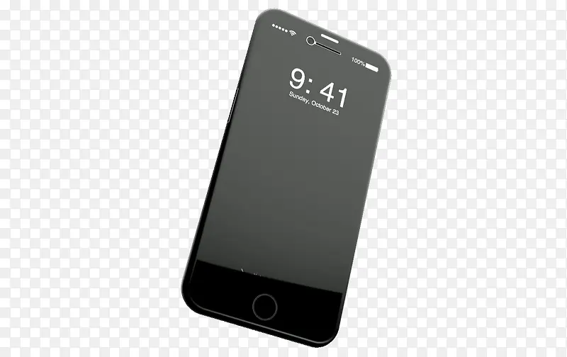 黑色的苹果8手机