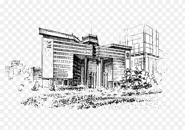 手绘建筑房产PNG图片素材下载_图片编号yxjzlvrm-免抠素材网