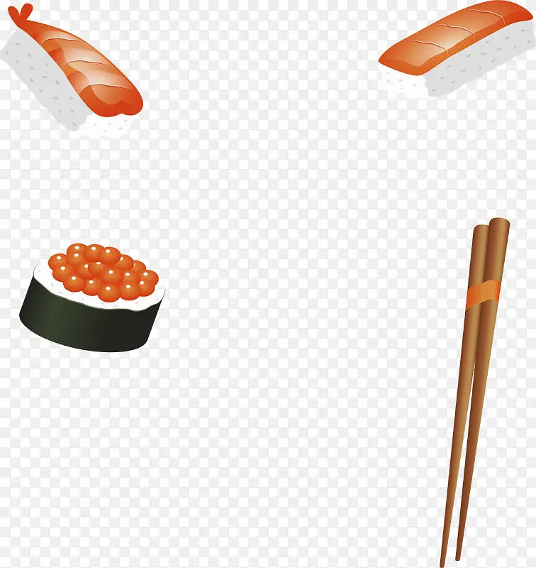 日式寿司边框