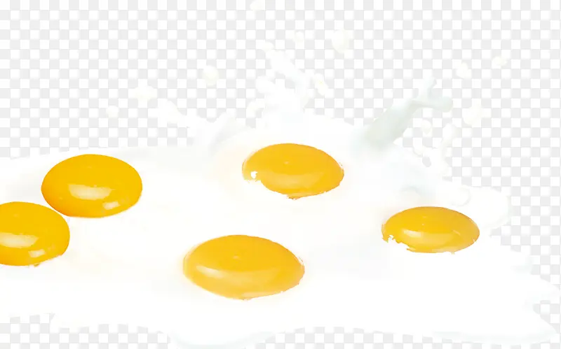 蛋黄牛奶