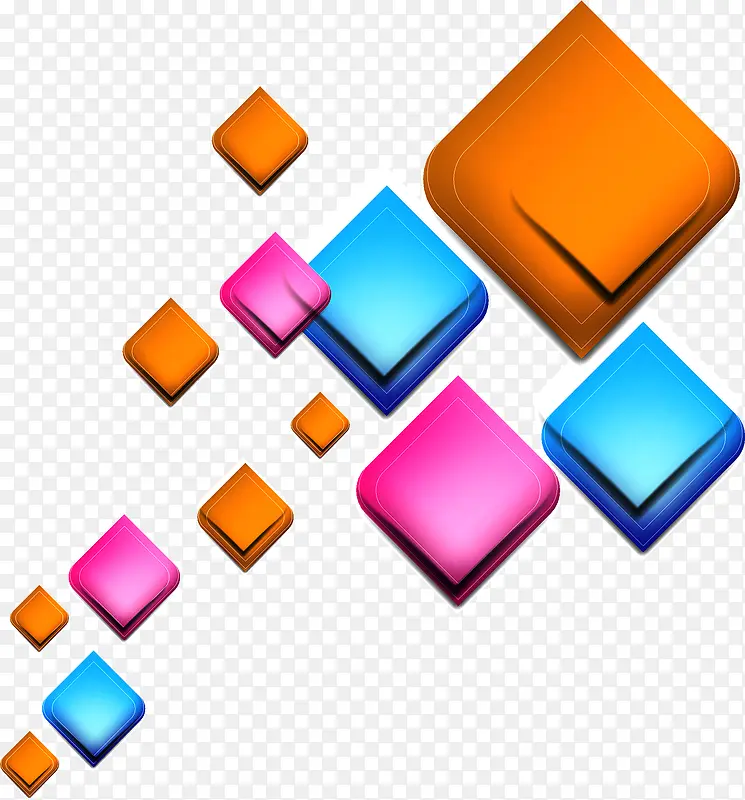 炫彩正方体