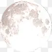白色梦幻手绘月球创意