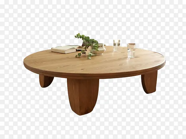 北欧原木桌子