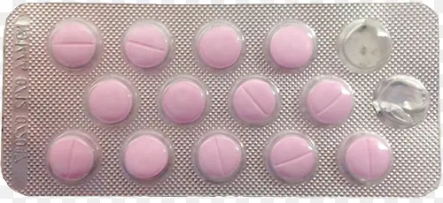 粉色药片