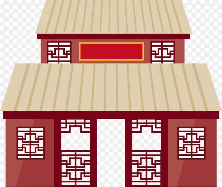 复古风格中国古建筑设计