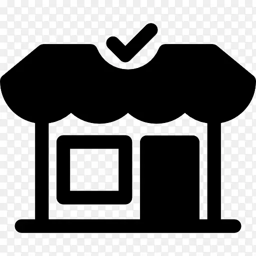 店与Check Mark 图标