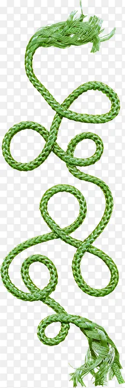 绿色绳索