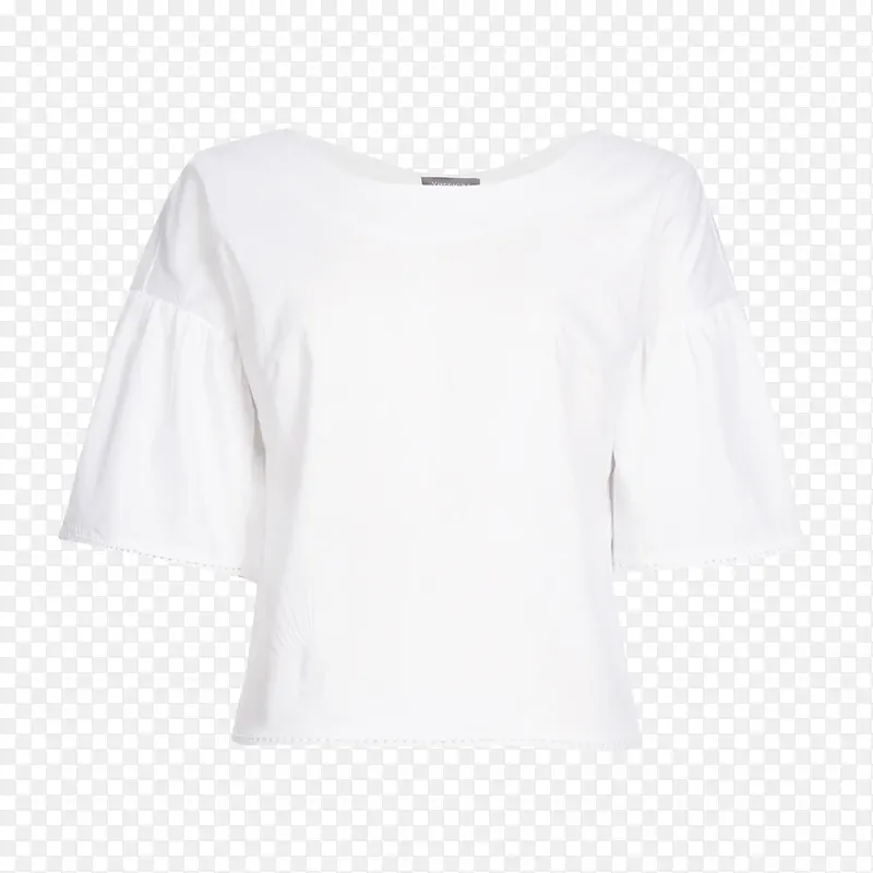 时尚感流行白色简约衬衫