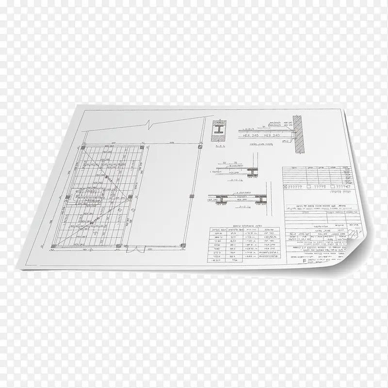 矢量二维建筑图纸