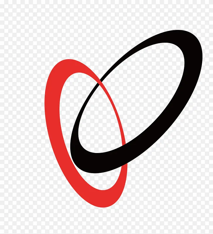 矢量卡通扁平化logo标识设计圆环