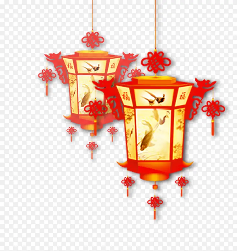 中国风灯笼素材
