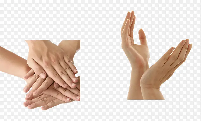 各种手势击掌握手