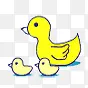 小鸡三母子