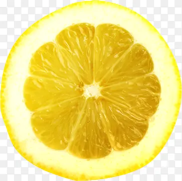 夏日海报水果柠檬片