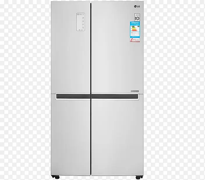 LG对开门冰箱