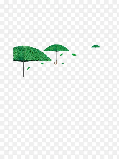 绿叶伞