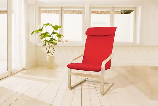 客厅里的红椅子七夕情人节