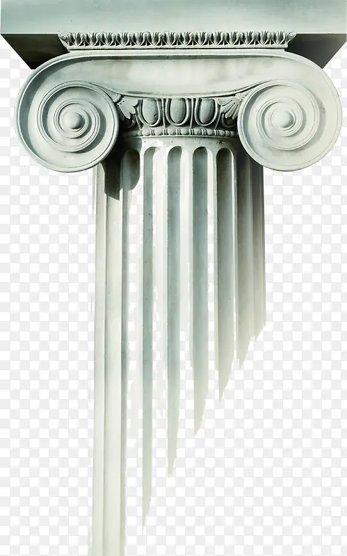 白色高清雕刻柱子