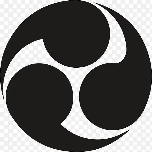 圆形象征日本图标