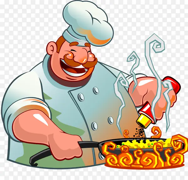 2017卡通做饭厨师