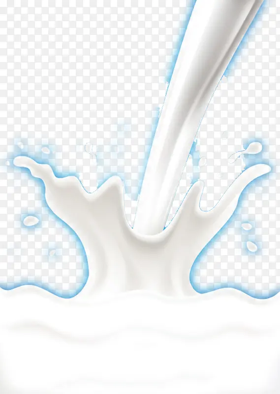 牛奶喷溅