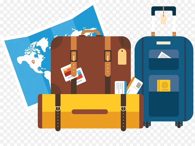 世界旅游手提行李