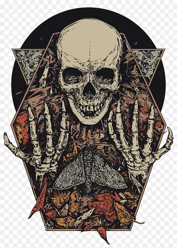 矢量骷髅