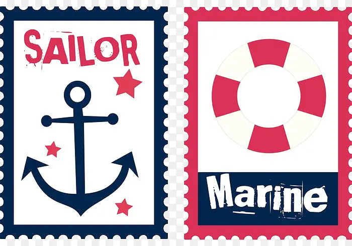 水手邮票