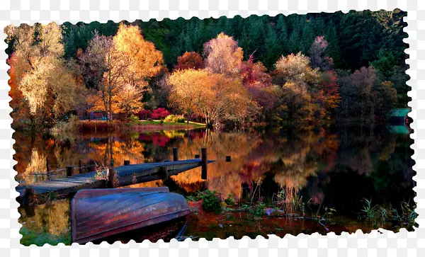 风景邮票