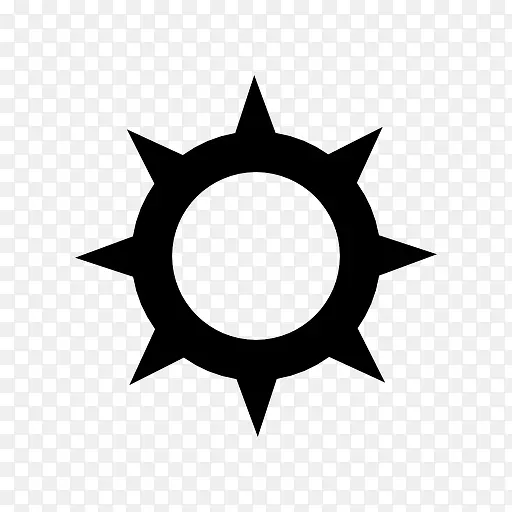 太阳符号图标
