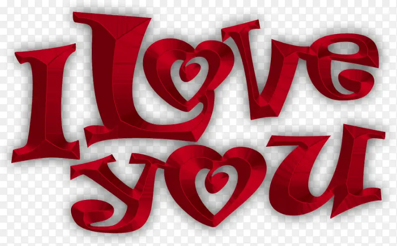 love英文艺术字