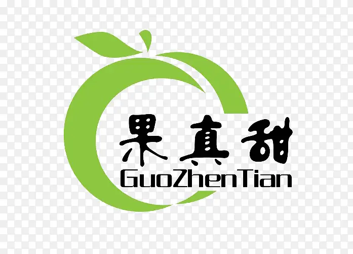 果真甜logo设计