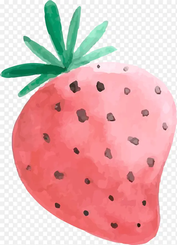 夏天水果手绘草莓
