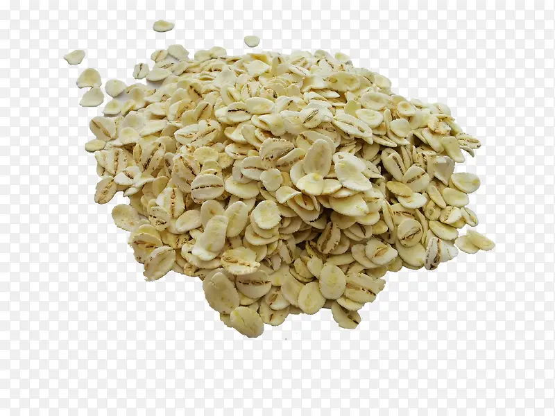大麦片麦片堆小麦谷物