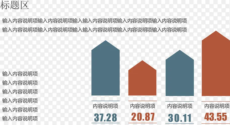 几何图形分类占比图