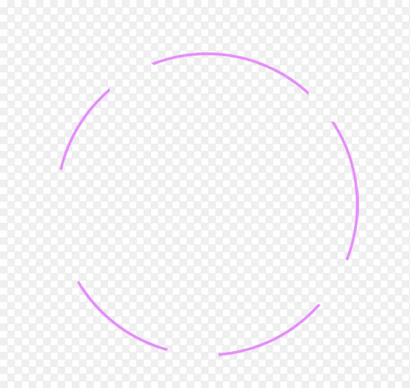 线段组合的圆圈