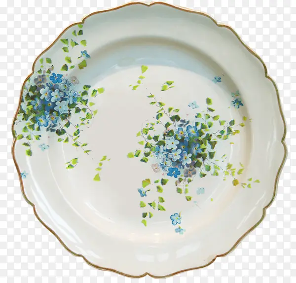 小碎花瓷盘