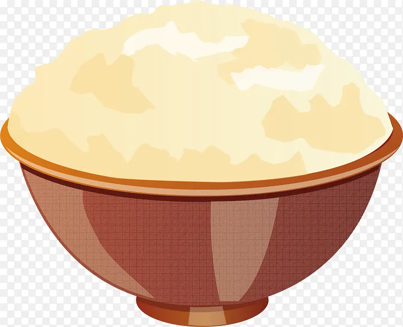 米饭png矢量素材