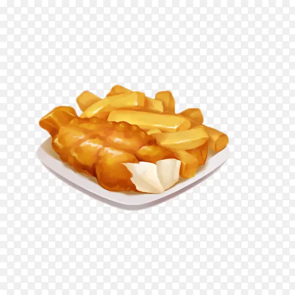 手绘食物