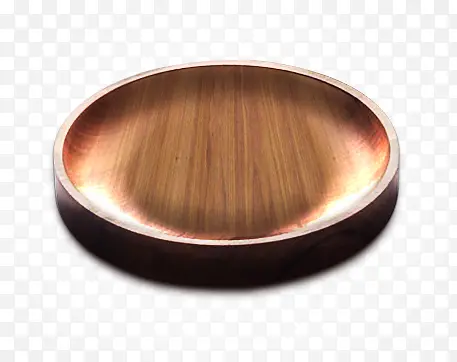 木质的盘子