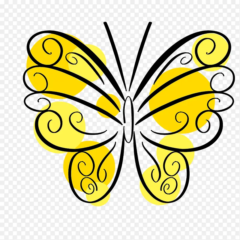 黄色蝴蝶