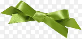 绿色蝴蝶结