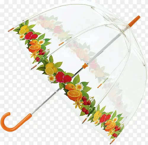 花透明伞