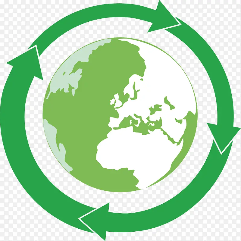 循环绿色地球
