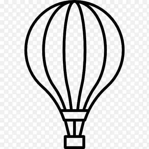 热气球飞行图标