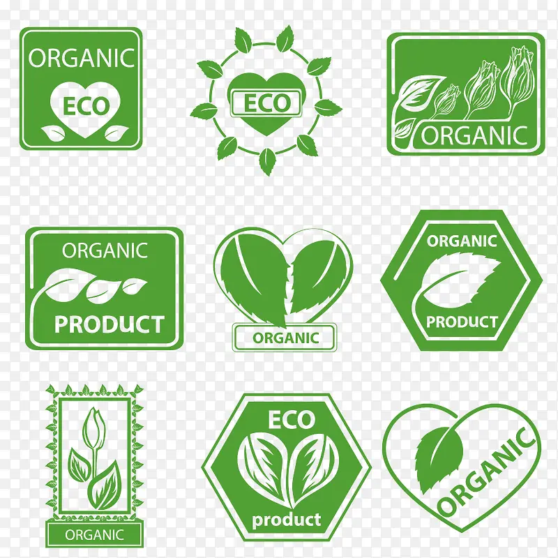 生态环境环保标志图标