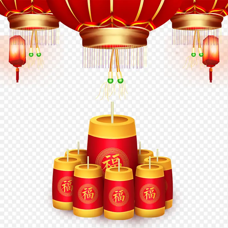 春节海报装饰设计