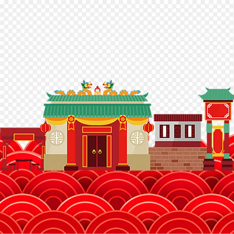 中国风海报插画设计