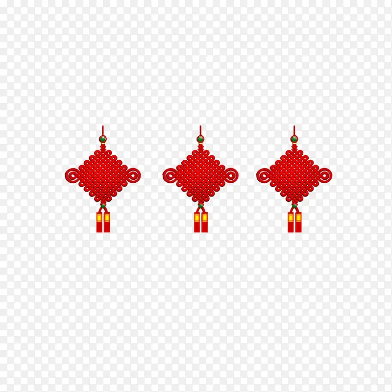 新年红色高清中国结